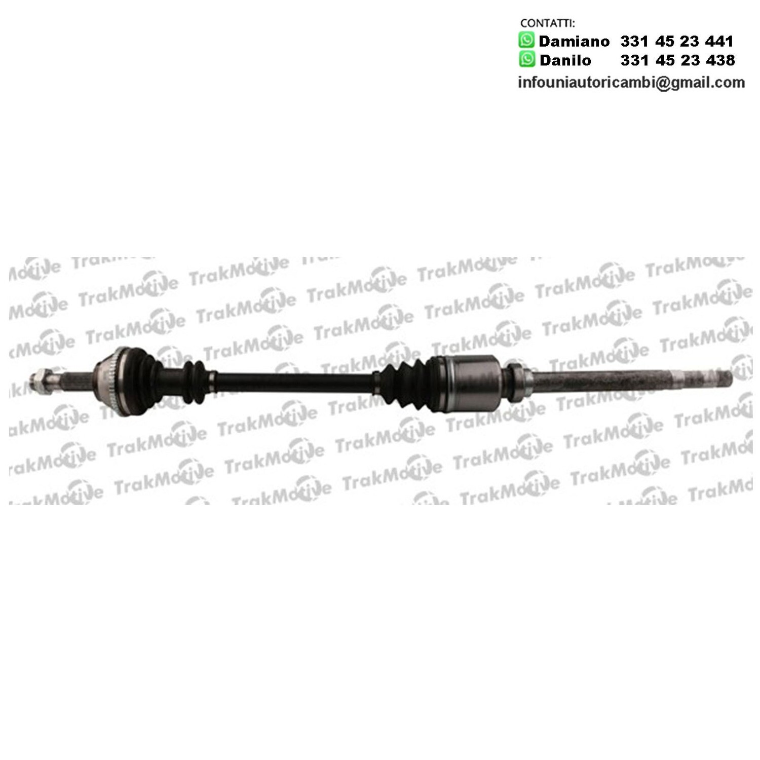 Albero Motore Semiasse Destro CITROËN JUMPER Bus(230P)2.0 4x4 PEUGEOT BOXER 1.9D