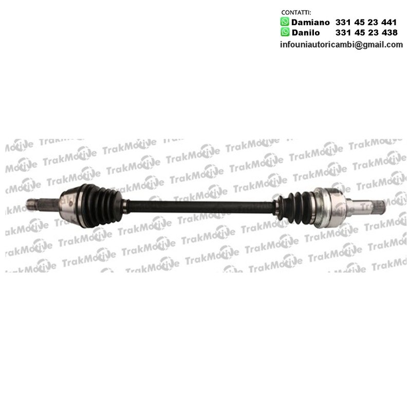 Albero Motore Semiasse Posteriore Bilaterale MERCEDES-BENZ​ VIANO, VITO / MIXTO Kasten, VITO Bus da 2003 a -