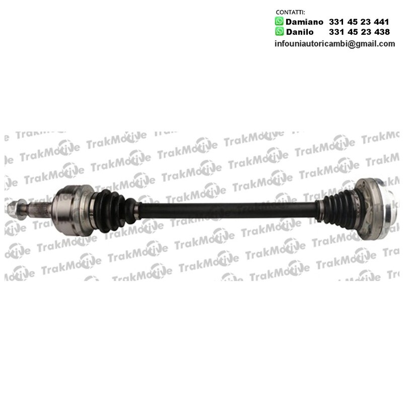 Albero Motore Semiasse Posteriore Bilaterale PORSCHE CAYENNE; VW TOUAREG 3.0D-5.0D 09.02-09.10