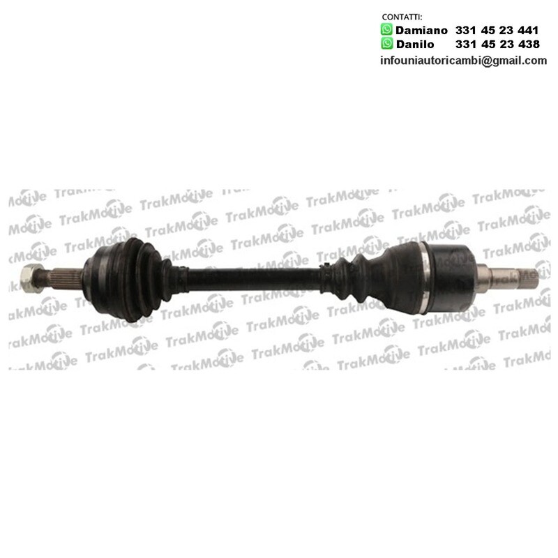 Alberto Motore Semiasse Anteriore Sinistro CITROEN DISPATCH, JUMPY/FIAT SCUDO, ULYSSE; LANCIA ZETA; PEUGEOT 806, EXPERT 2.0/2.0D 05.99-12.06