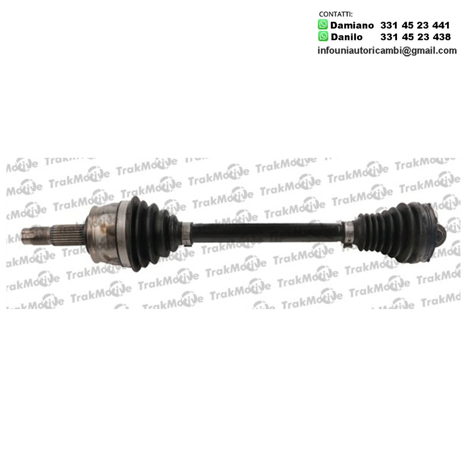 ​Alberto Motore Semiasse Anteriore Sinistro Fiat 500 da 2007 a -