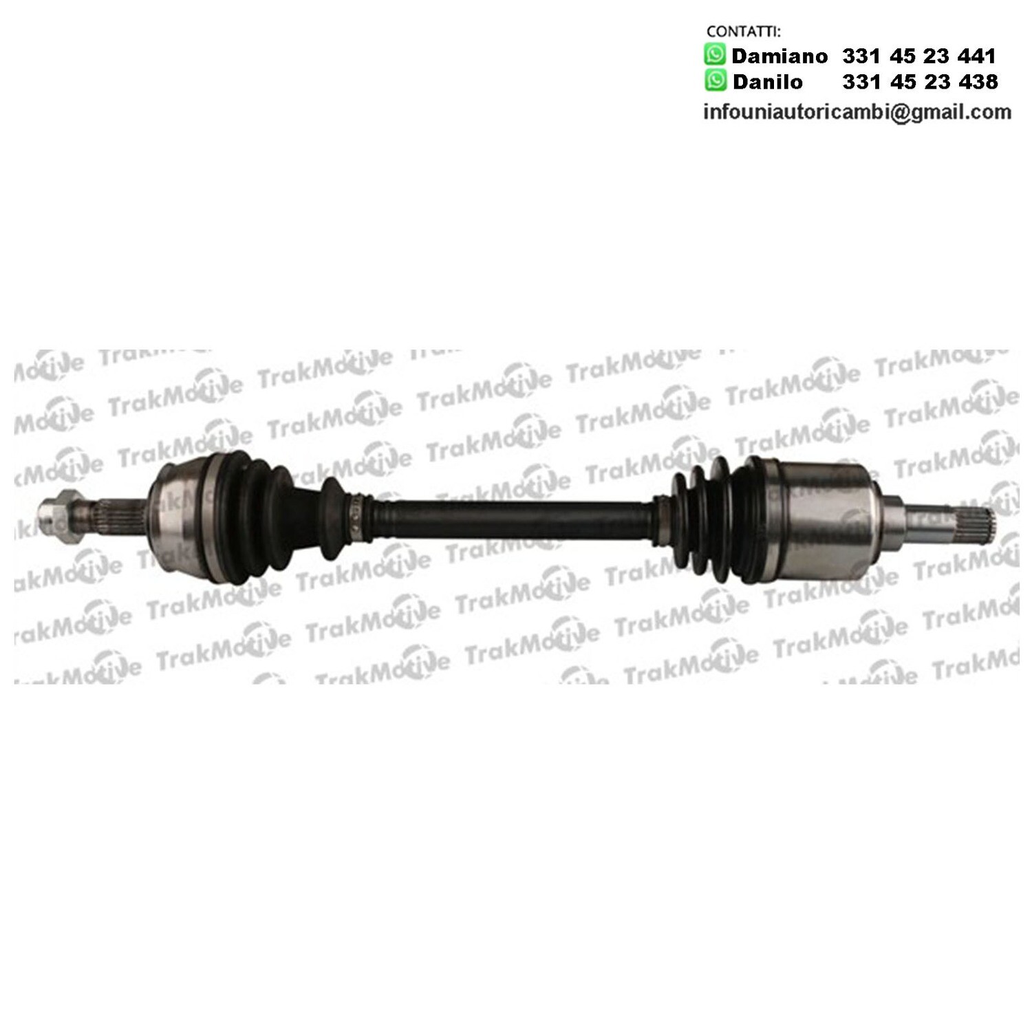 Alberto Motore Semiasse Anteriore Sinistro Fiat Grande Punto da 2005, Punto da 1999 a - , Punto Van da 2000 a 2009