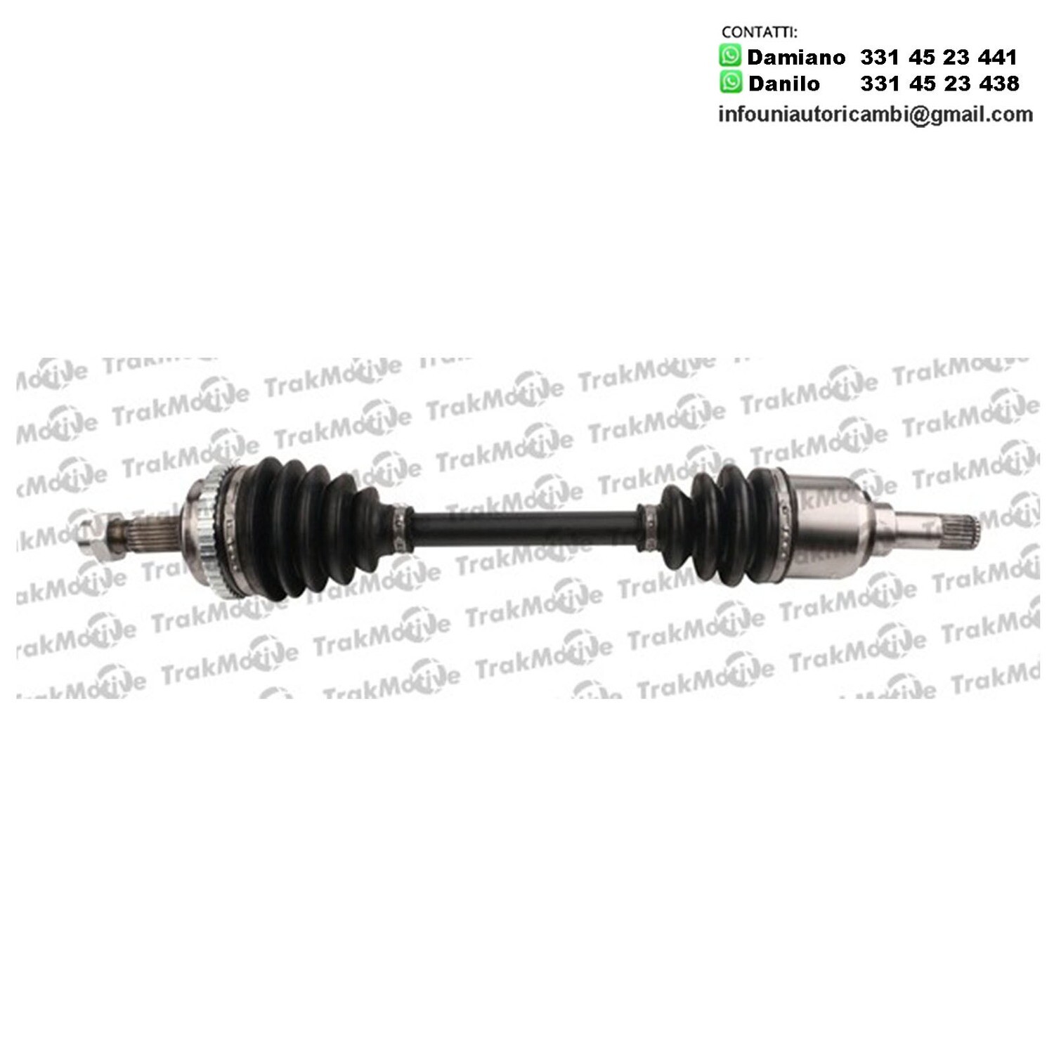 Alberto Motore Semiasse Anteriore Sinistro Fiat Punto (176) da 1993 a 1999, Punto Cabriolet (176C) da 1994 a 2000