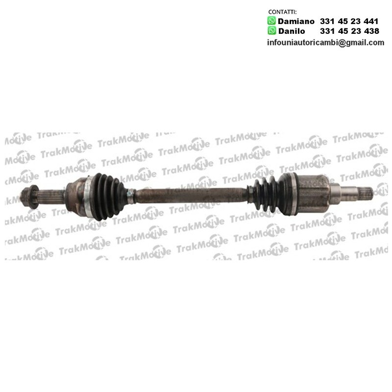 Alberto Motore Semiasse Anteriore Sinistro Ford Fiesta V, Fusion, Ikon V