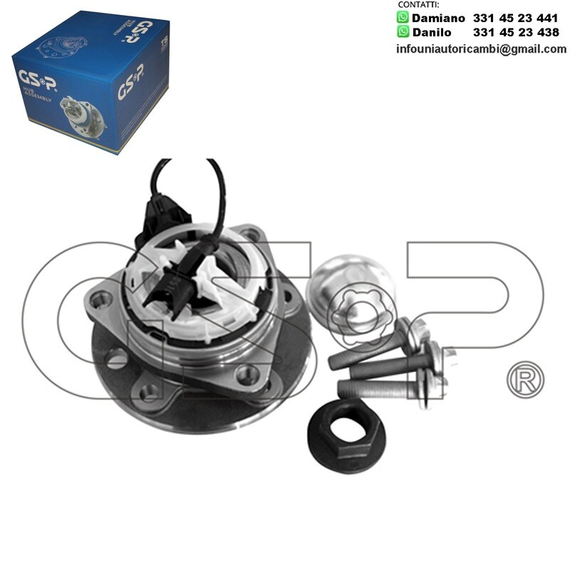 ​Mozzo Ruota Anteriore GSP Fiat Croma (194) / Opel Signum 2 volumi /Coda spiovente (Z03) / SAAB​ 9-3 (YS3F) da 2002 a -