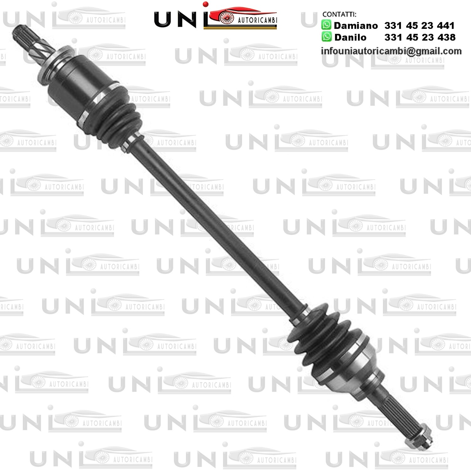 SEMIASSE/ALBERO MOTORE CAMBIO AUTOMATICO ASSALE ANTERIORE SX PER: MINI MINI R50, R53 Cooper S DAL 02- / R56 Cooper DAL 06- / Convertible R52 Cooper S DAL 04- / R57 Cooper DAL 07-