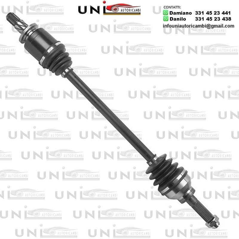SEMIASSE/ALBERO MOTORE CAMBIO AUTOMATICO ASSALE ANTERIORE SX PER: MINI MINI R50, R53 Cooper S DAL 02- / R56 Cooper DAL 06- / Convertible R52 Cooper S DAL 04- / R57 Cooper DAL 07-