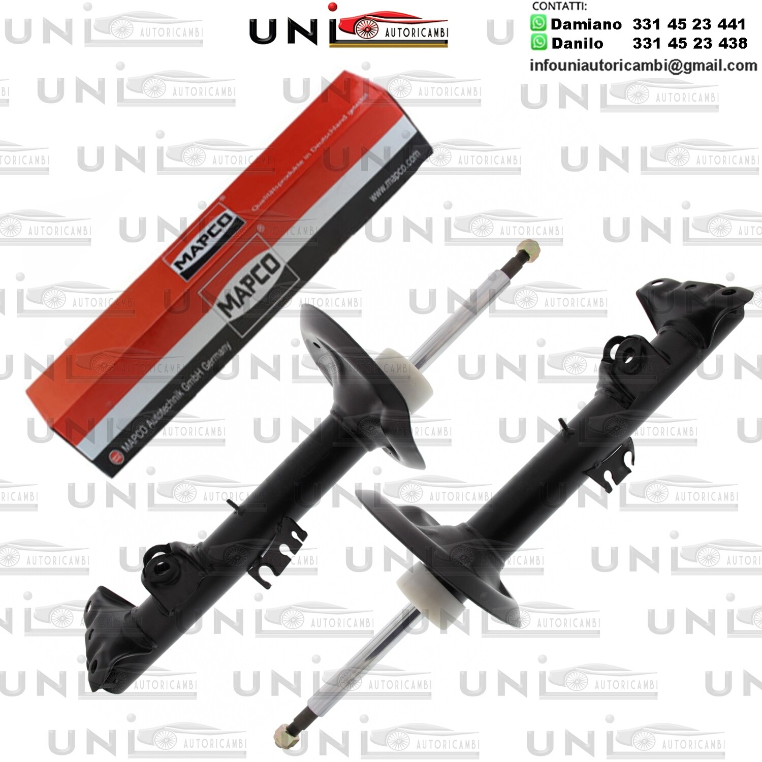 2 Ammortizzatori Anteriori Rinforzati a Gas BMW 3