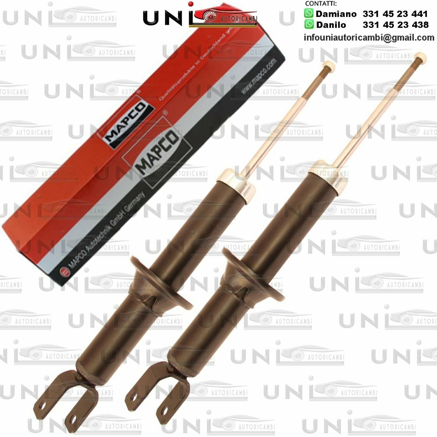 2X Ammortizzatori Posteriori Rinforzati a Gas HONDA Civic VI Aerodeck / ROVER 200 Coupé