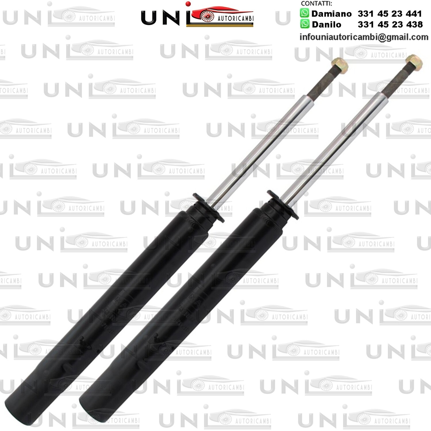 2x Ammortizzatori Posteriori Normali a Gas Subaru Justy II (JMA, MS)​ da 10.1995 a 11.2003​