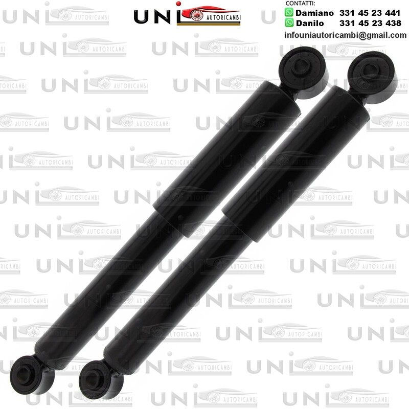2x Ammortizzatori Posteriori Normali a Gas Opel Agila (A)​ da 09.2000 a 12.2007​