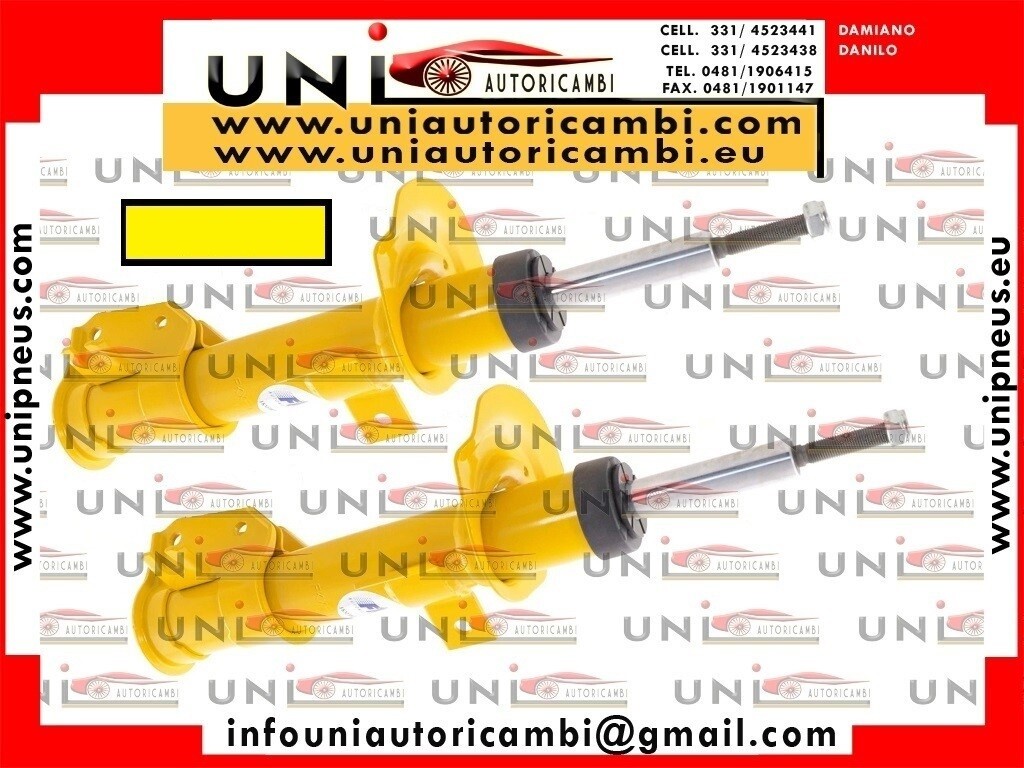 2 Ammortizzatori Anteriori Sportivi per FIAT STILO Berlina 3 e 5 Porte dal 2001-