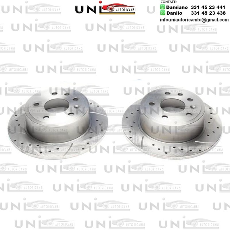 2X Dischi Sportivi Posteriori Opel Omega A/Senator B