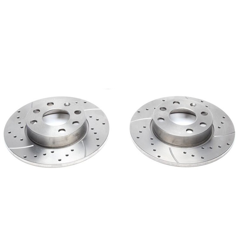 2X Dischi Sportivi Anteriori Opel Corsa A/ Kadett D/E