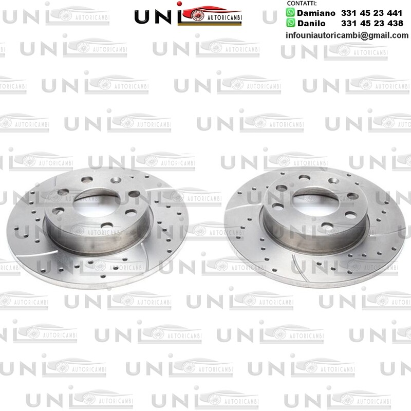 2X Dischi Sportivi Anteriori Opel Corsa A/ Kadett D/E