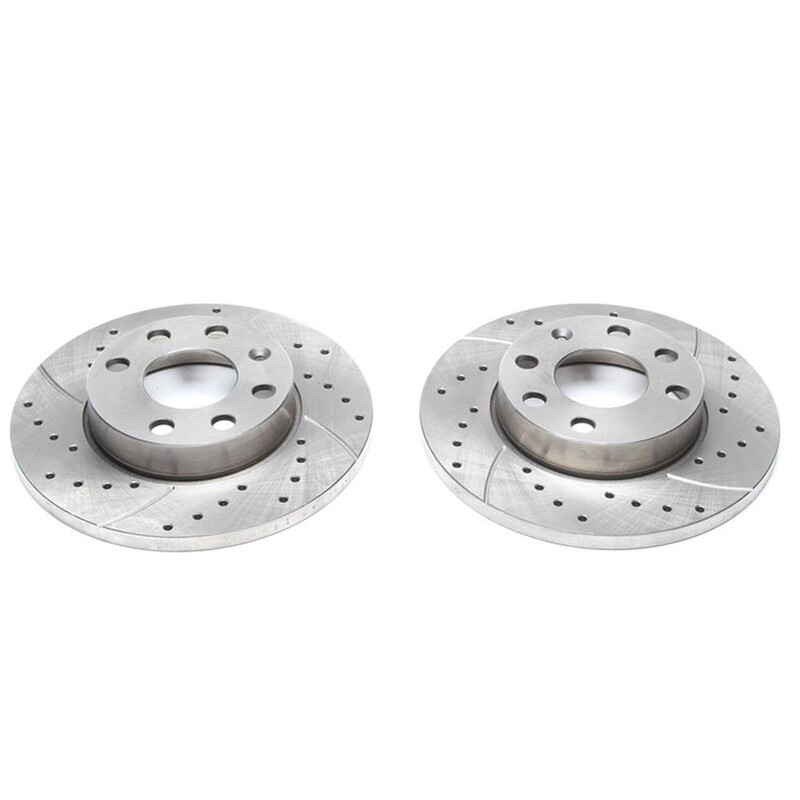 2X Dischi Sportivi Anteriori Daewoo Nexia Opel Ascona Astra Corsa Kadett