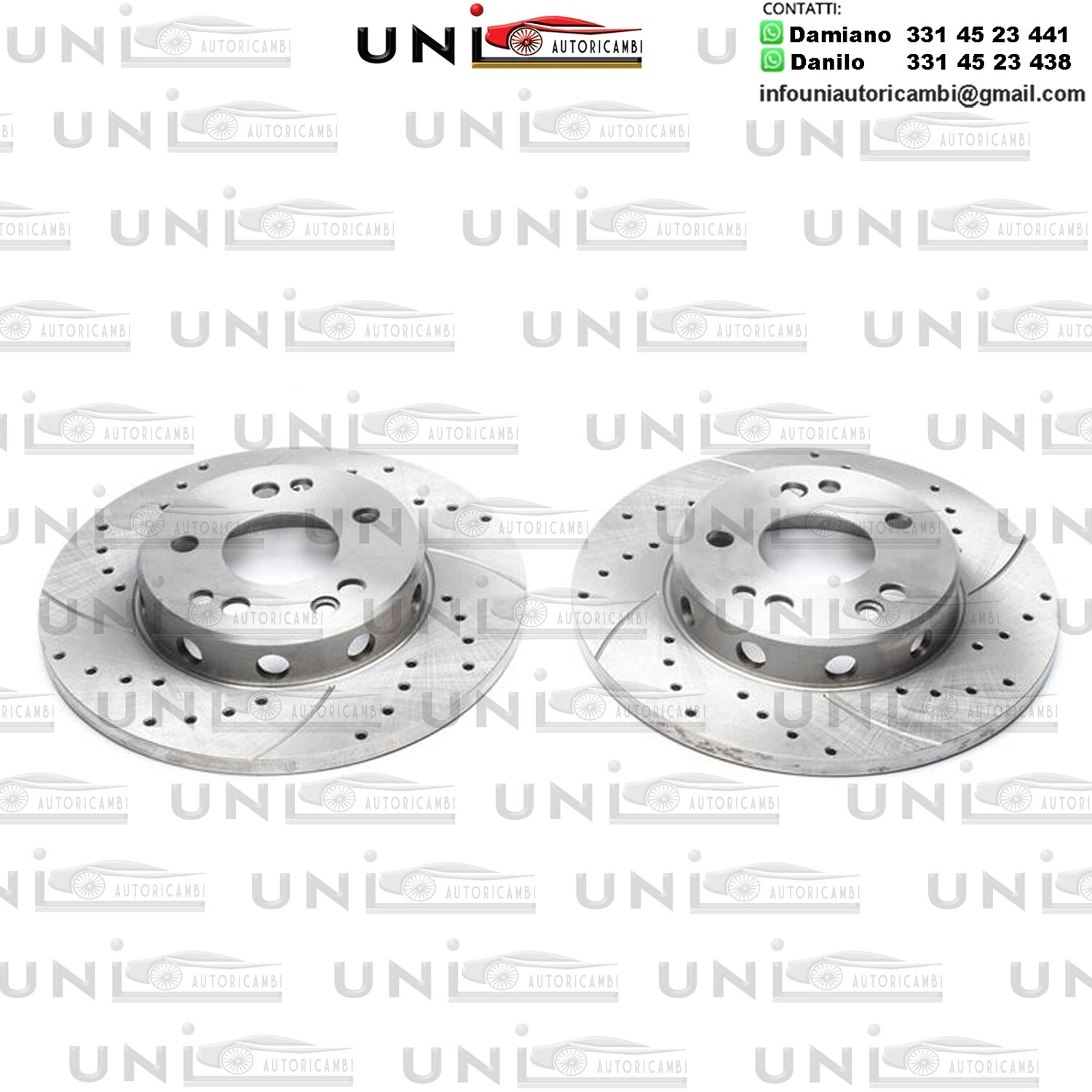 2X Dischi Sportivi Anteriori Mercedes-Benz Classe E / Coupe Station Wagon Saloon