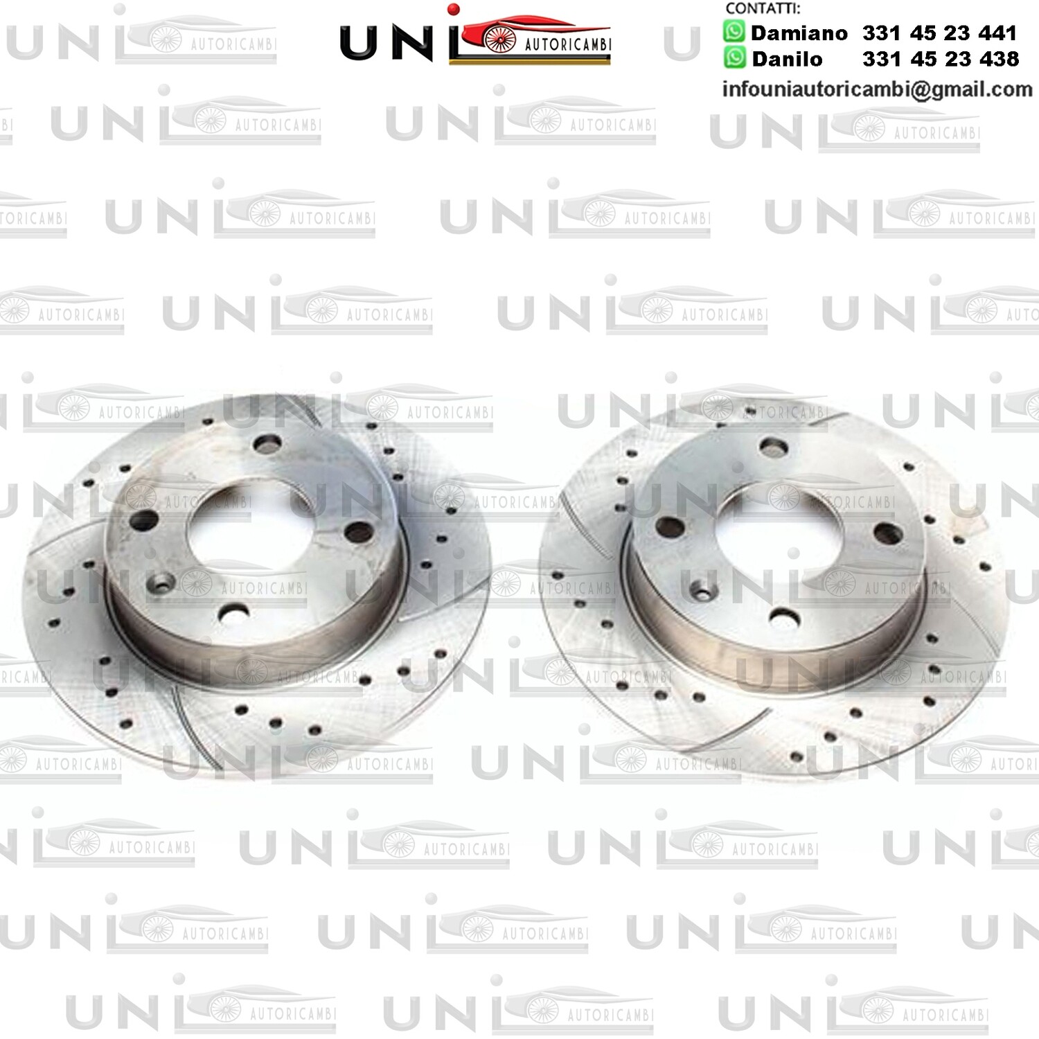 2X Dischi Sportivi Anteriori Ford Ecort V+VI / Fiesta III / Courier Kasten / Orion III