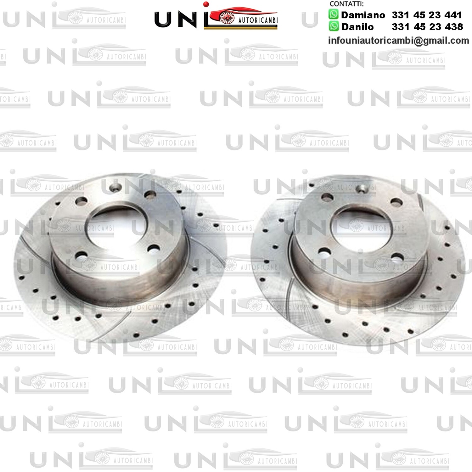 2X Dischi Sportivi Anteriori Ford Sierra Hatchback / Station Wagon