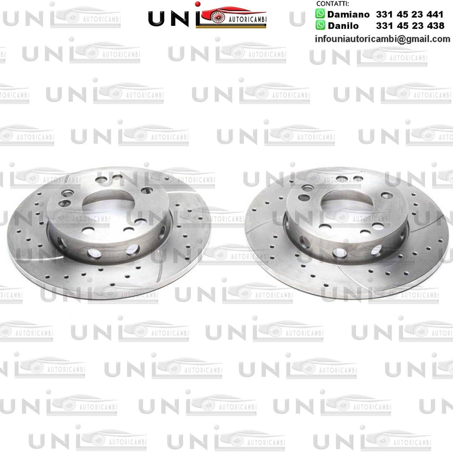 2X Dischi Sportivi Anteriori Mercedes-Benz 190 W201