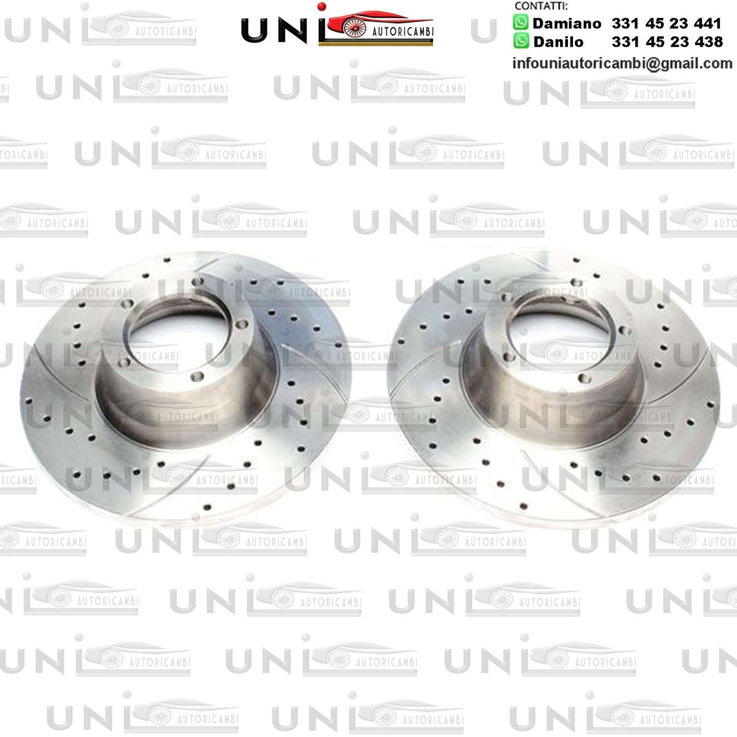 2X Dischi Sportivi Anteriori Ford Transit Piattaforma Bus Box