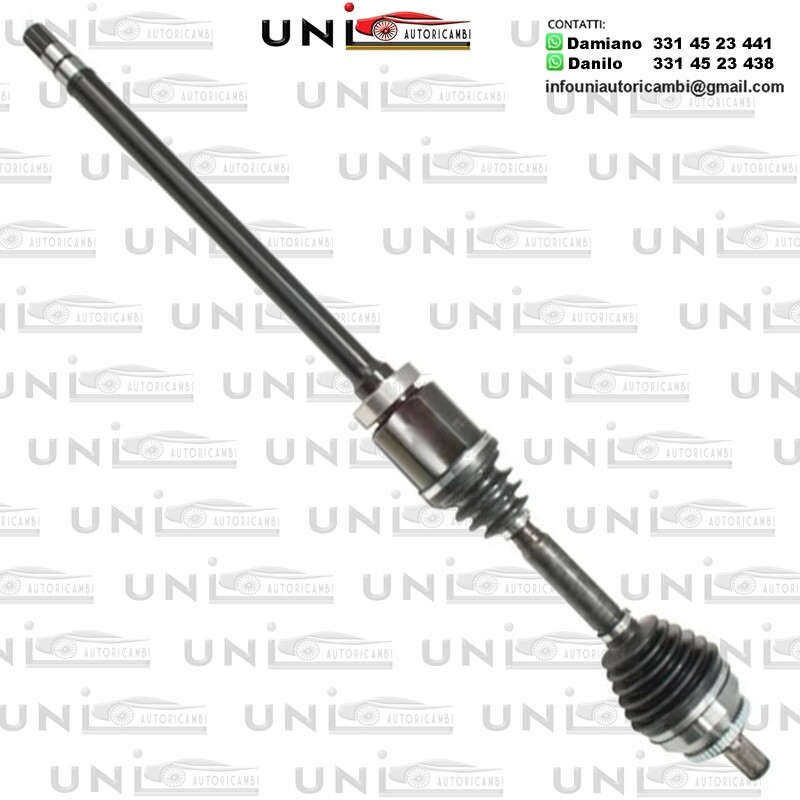 SEMIASSE/ALBERO MOTORE CAMBIO AUTOMATICO ASSALE ANTERIORE DX PER: VOLVO S80 I DAL 1999-