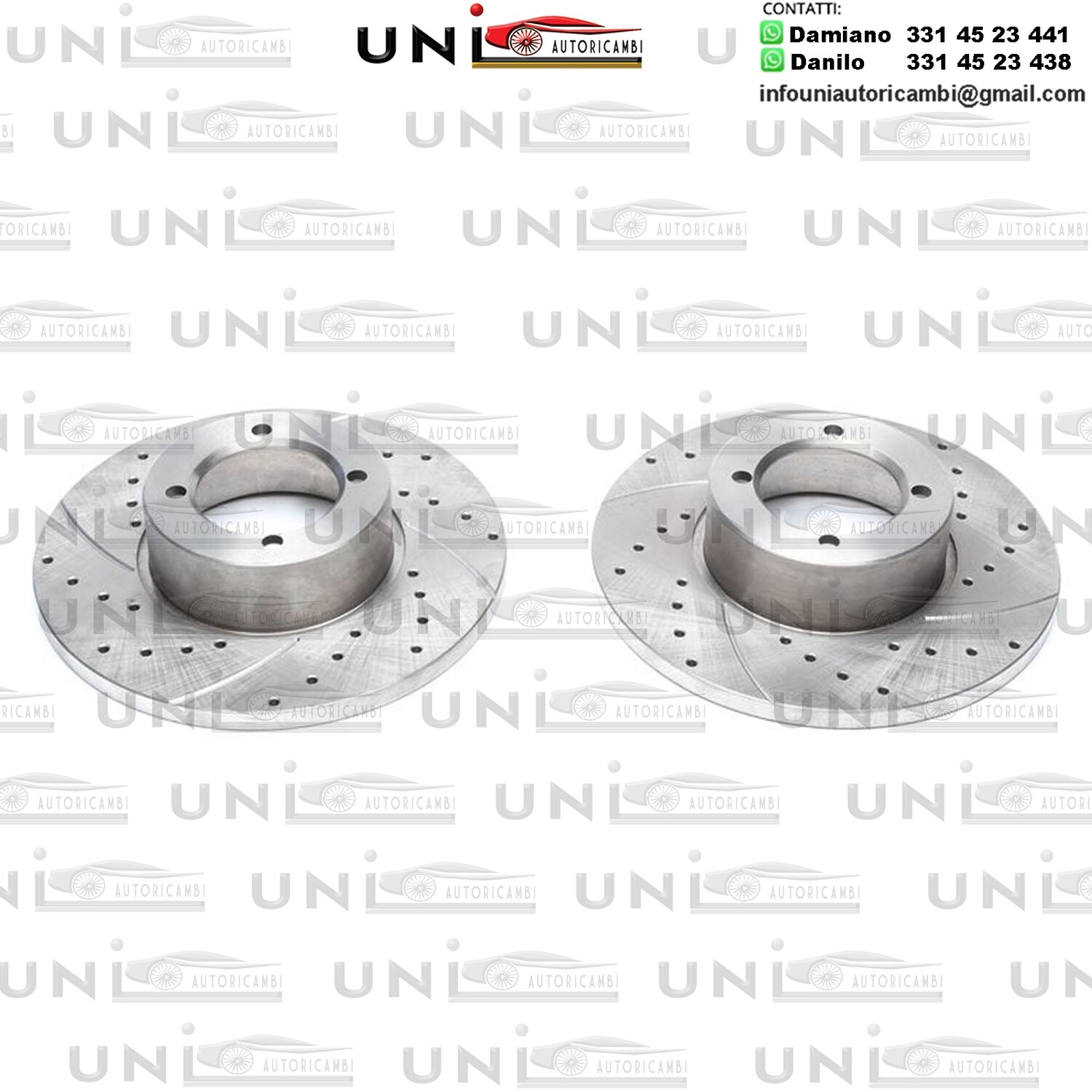 2X Dischi Sportivi Anteriori Lotus Esprit / Opel