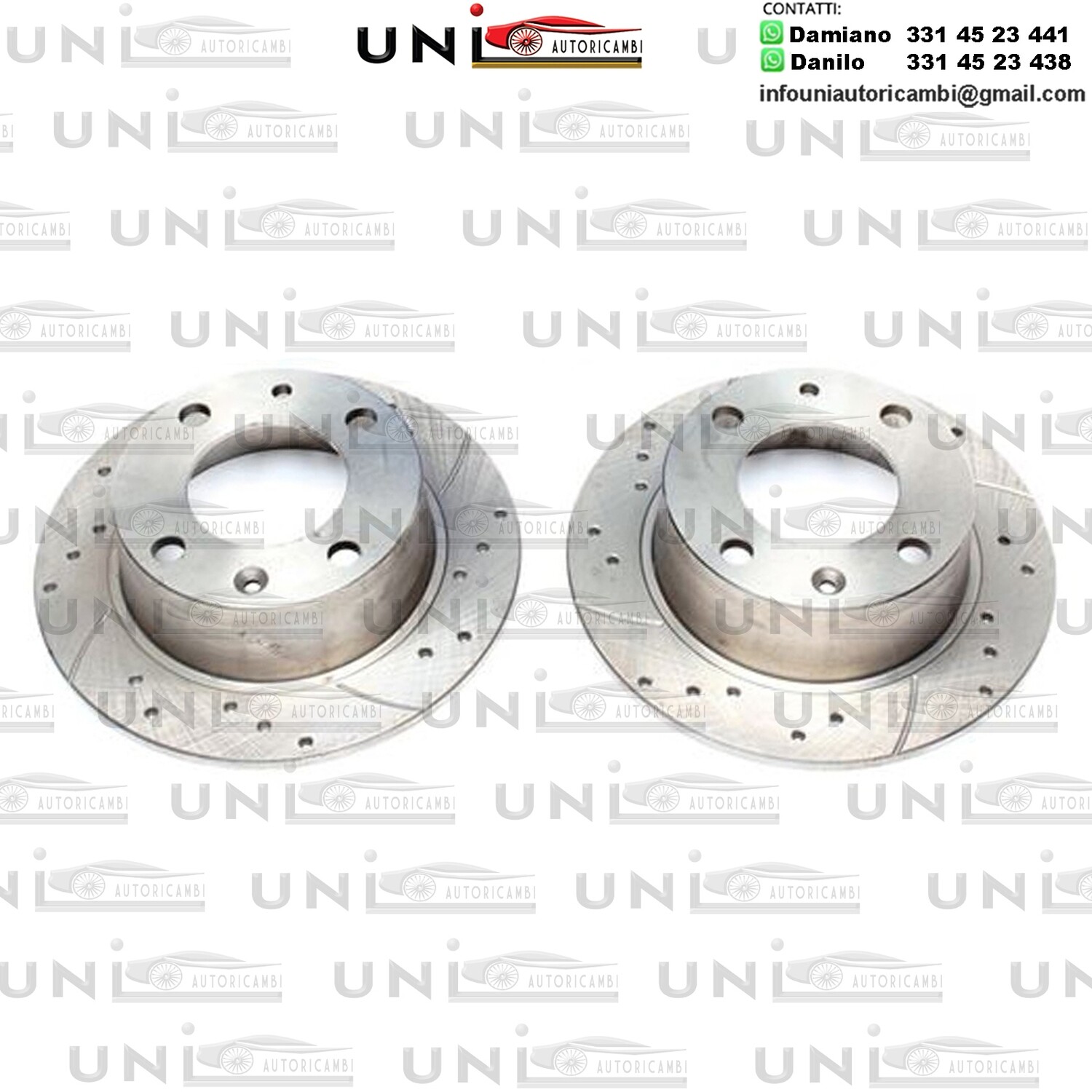 2X Dischi Sportivi Posteriori Citroën BX