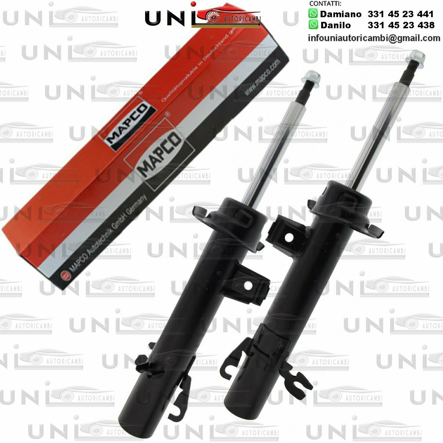 2X Ammortizzatori Anteriori Rinforzati a Gas MINI MINI