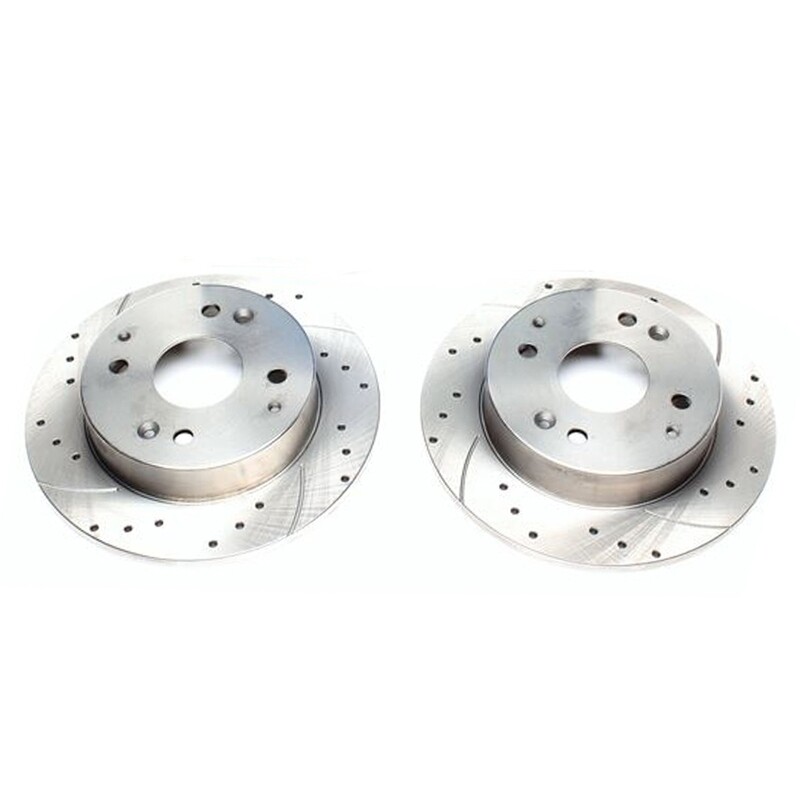 2X Dischi Sportivi Posteriori Honda Accord IV/Aerodeck / Accord IV+V Coupe / Accord V Aerodeck / Civic VI Aerodeck / Rover 600