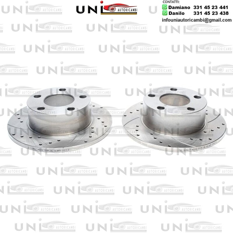 2X Dischi Sportivi Posteriori Audi 100, 100 Avant A6/, Skoda Superb/ VW Passat, Passat Estate