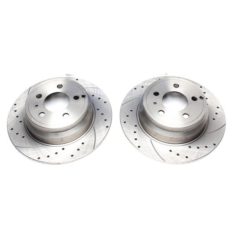 2X Dischi Sportivi Posteriori Volvo C70 I Coupe / C70 I Cabriolet / S70 / V70 I / 850 / 850 Kombi