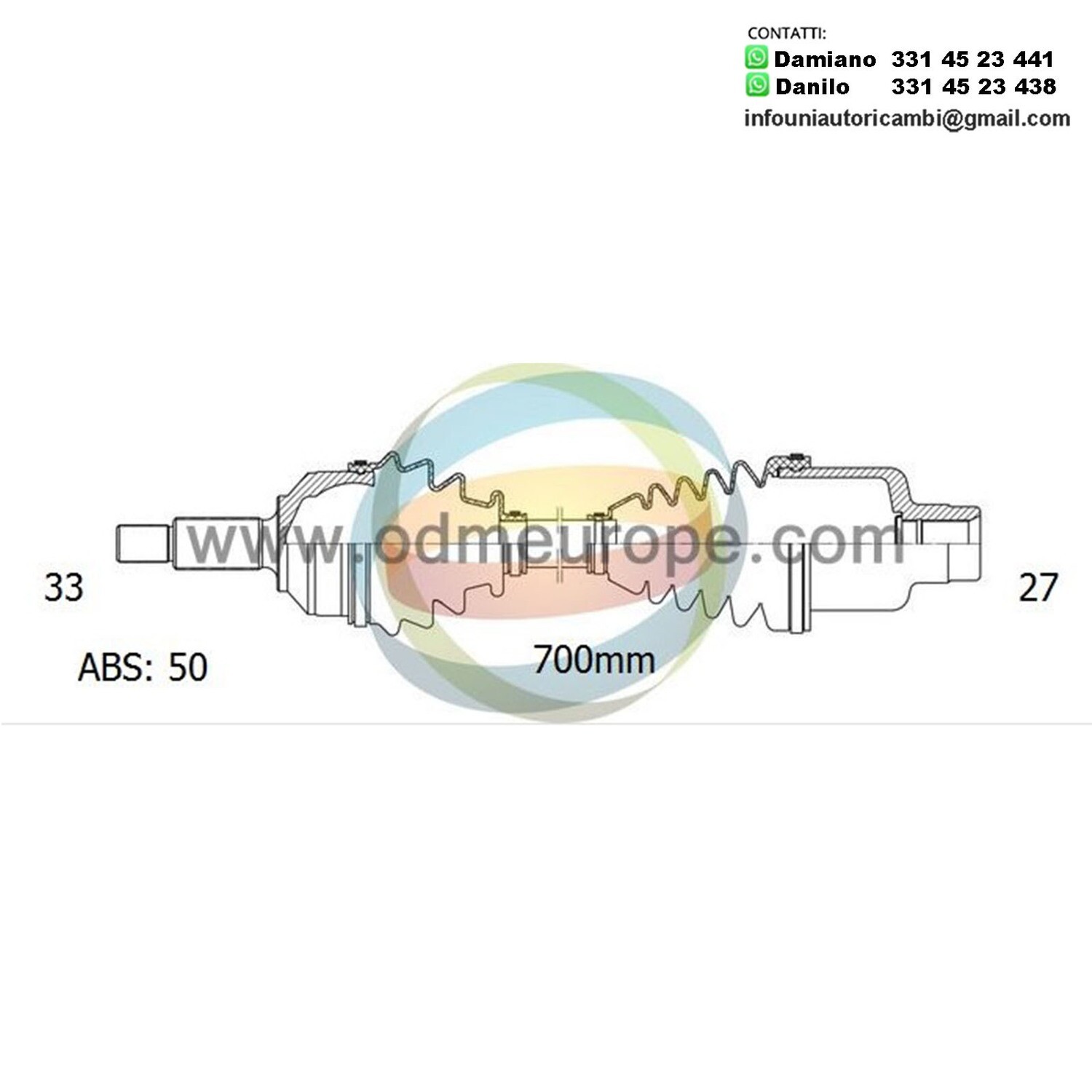 SEMIASSE AUTOMATICO Chrysler LHS da 1996 a 998