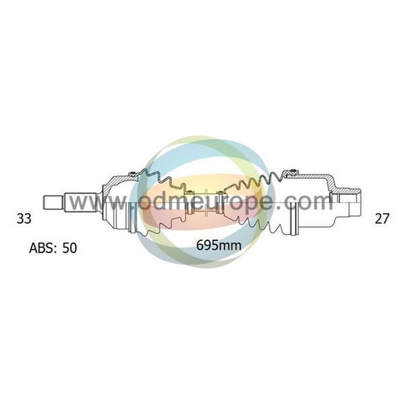 SEMIASSE AUTOMATICO ANTERIORE SINISTRO Chrysler New Yorker da 1993 a 1999