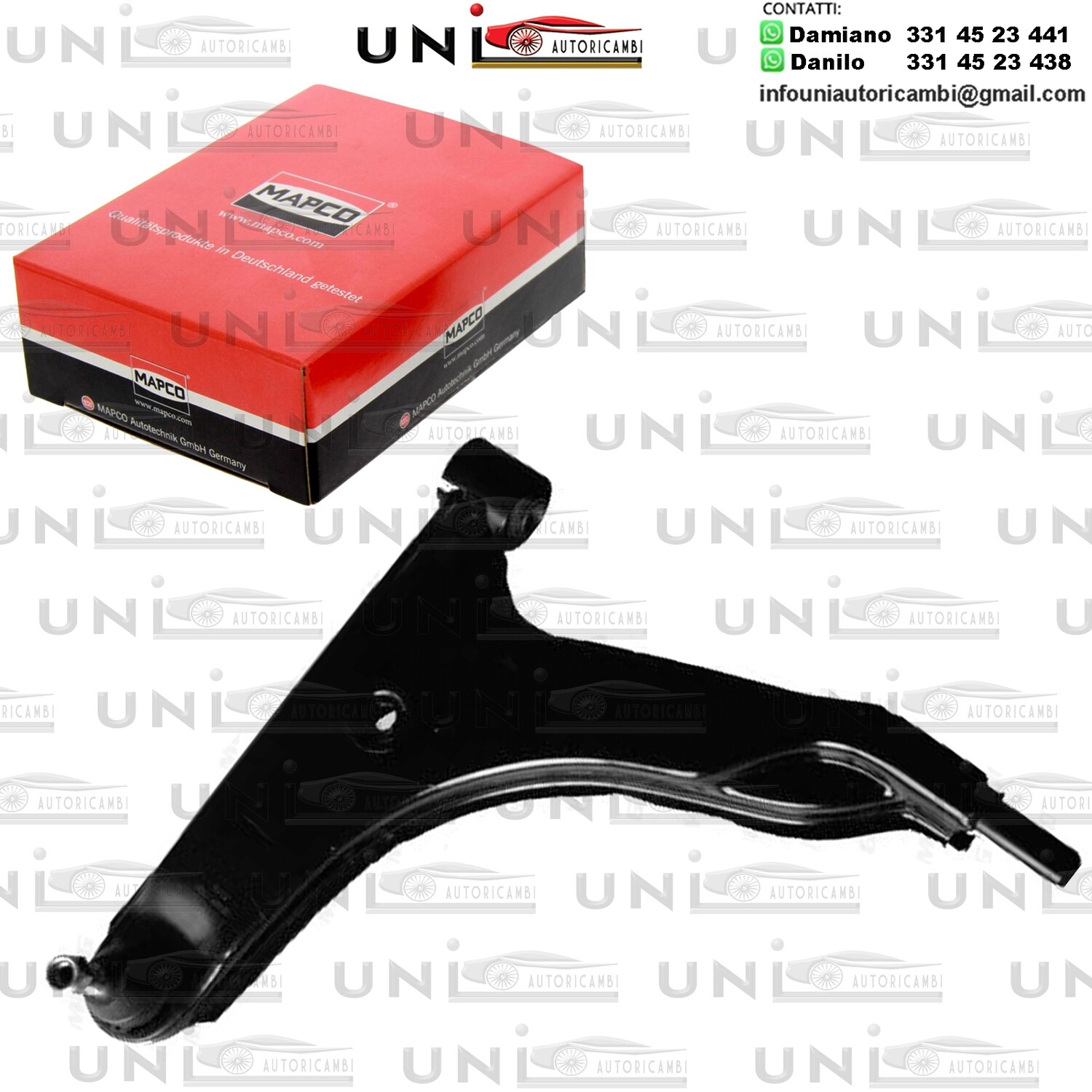 Braccio oscillante anteriore Sinistro Rinforzato MITSUBISHI COLT III  / LANCER IV