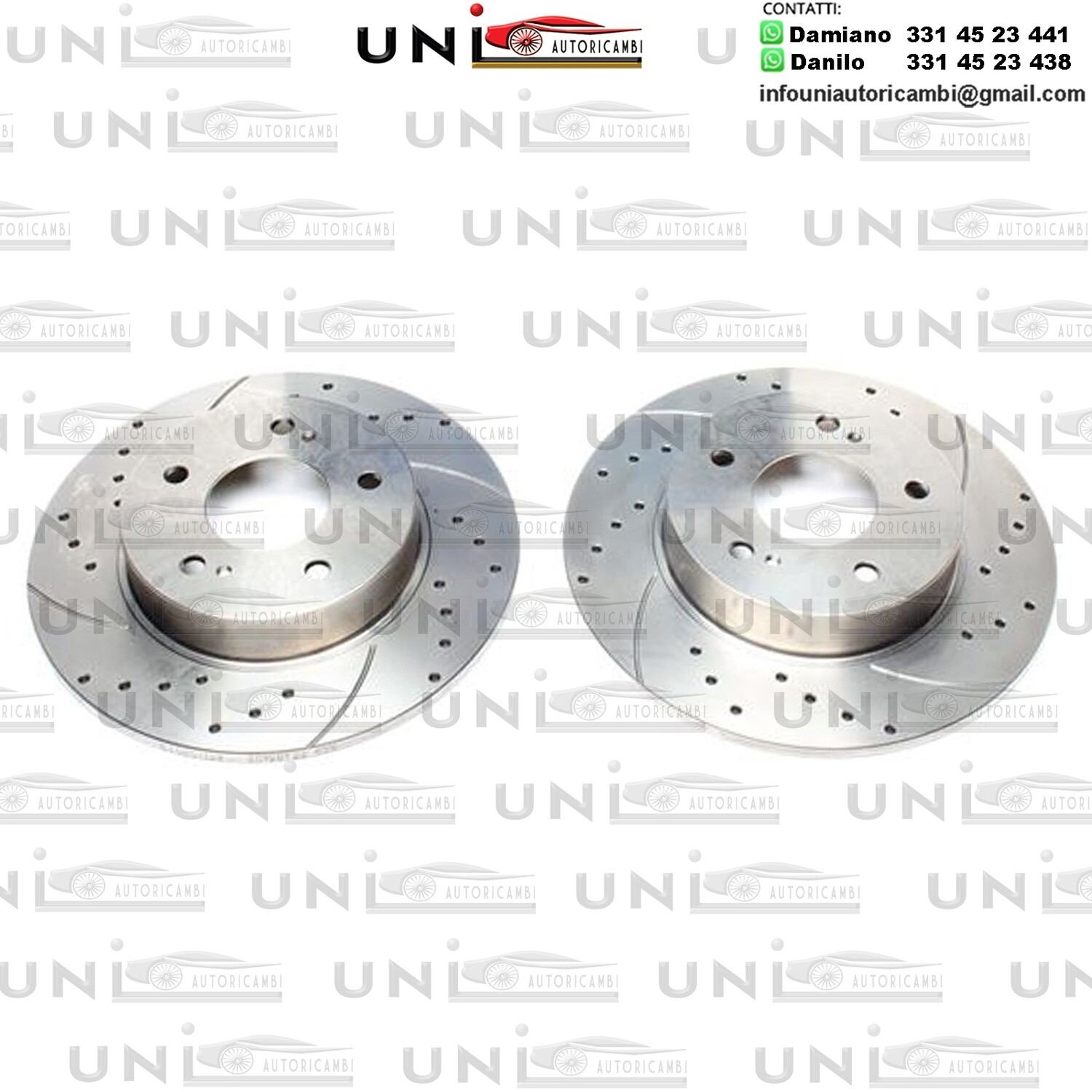 2X Dischi Sportivi Posteriori Infiniti I30 / Nissan Maxima QX (A32), Maxima Station Wagon, Maxima QX (A33)