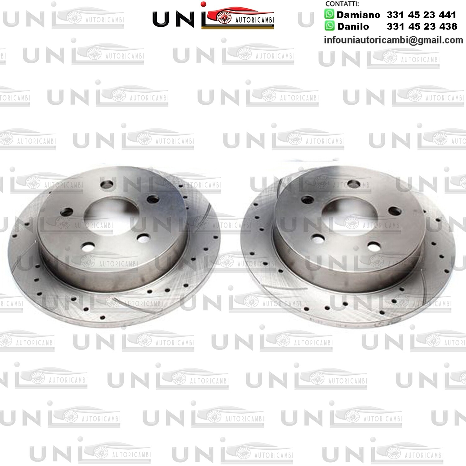 2X Dischi Sportivi Posteriori Chevrolet Trans Sport /Pontiac Trans Sport / Opel Sintra