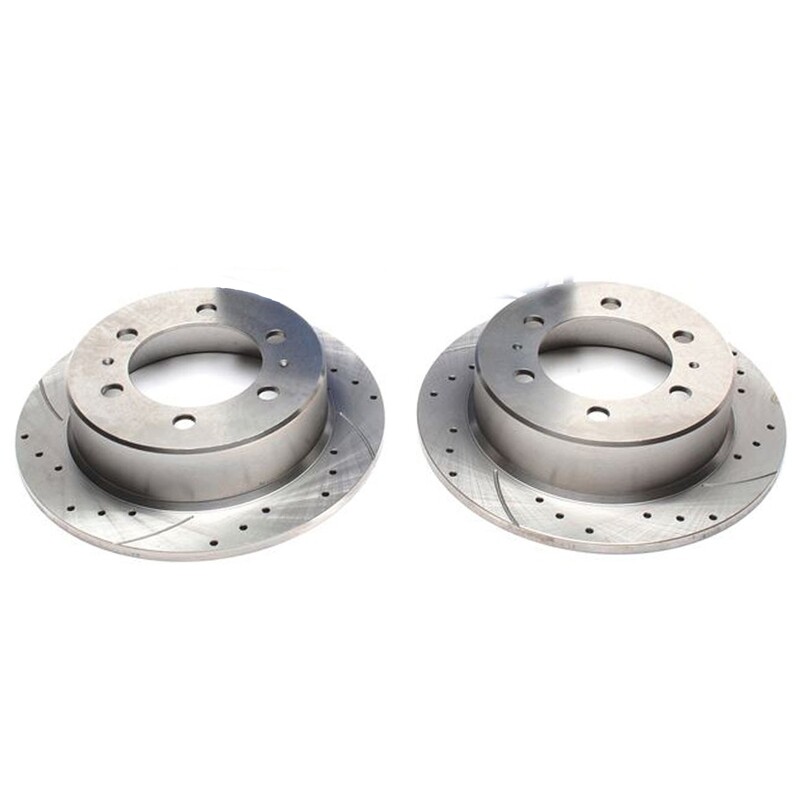 2X Dischi Sportivi Posteriori Daewoo Korando/Cabrio / Musso / Ssangyong Korando/Cabrio / Musso / Musso Sports / Rexton