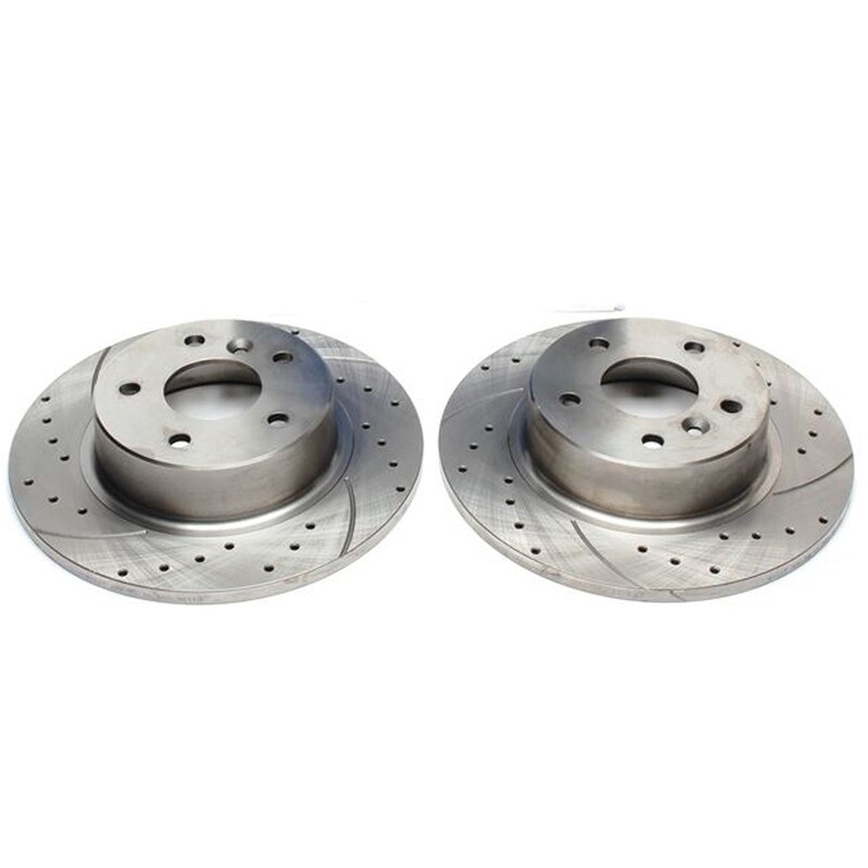 2X Dischi Sportivi Posteriori Land Rover Discovery II / Range Rover II+ III