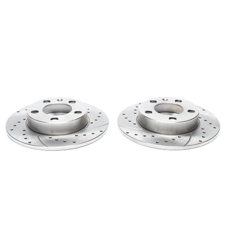 2X Dischi Sportivi Posteriori Audi A1, A2, TT / Seat Cordoba, Ibiza IV, Ibiza V  / Skoda Fabia  / VW Bora