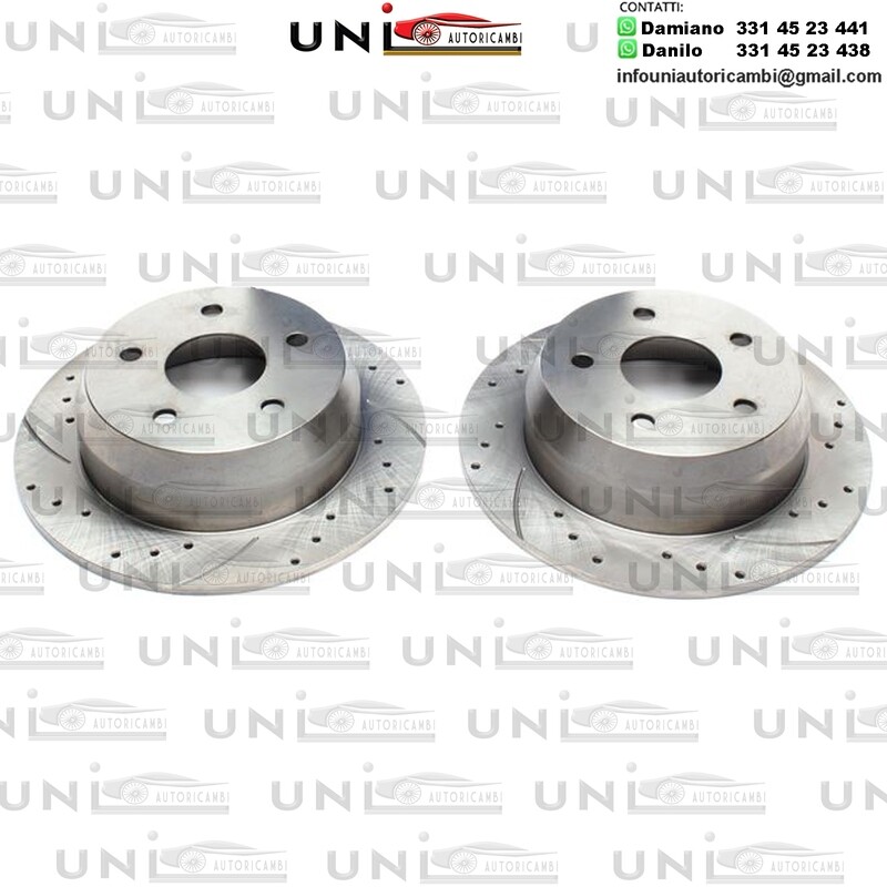 2X Dischi Sportivi Posteriori Jeep Grand Cherokee II