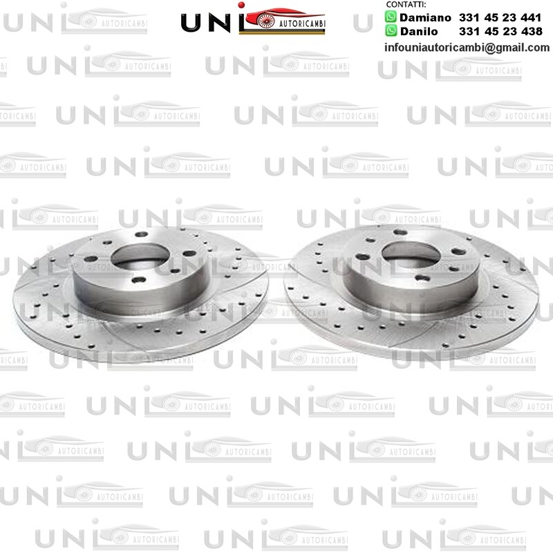 2X Dischi Sportivi Anteriori Alfa Romeo / Fiat / Lancia