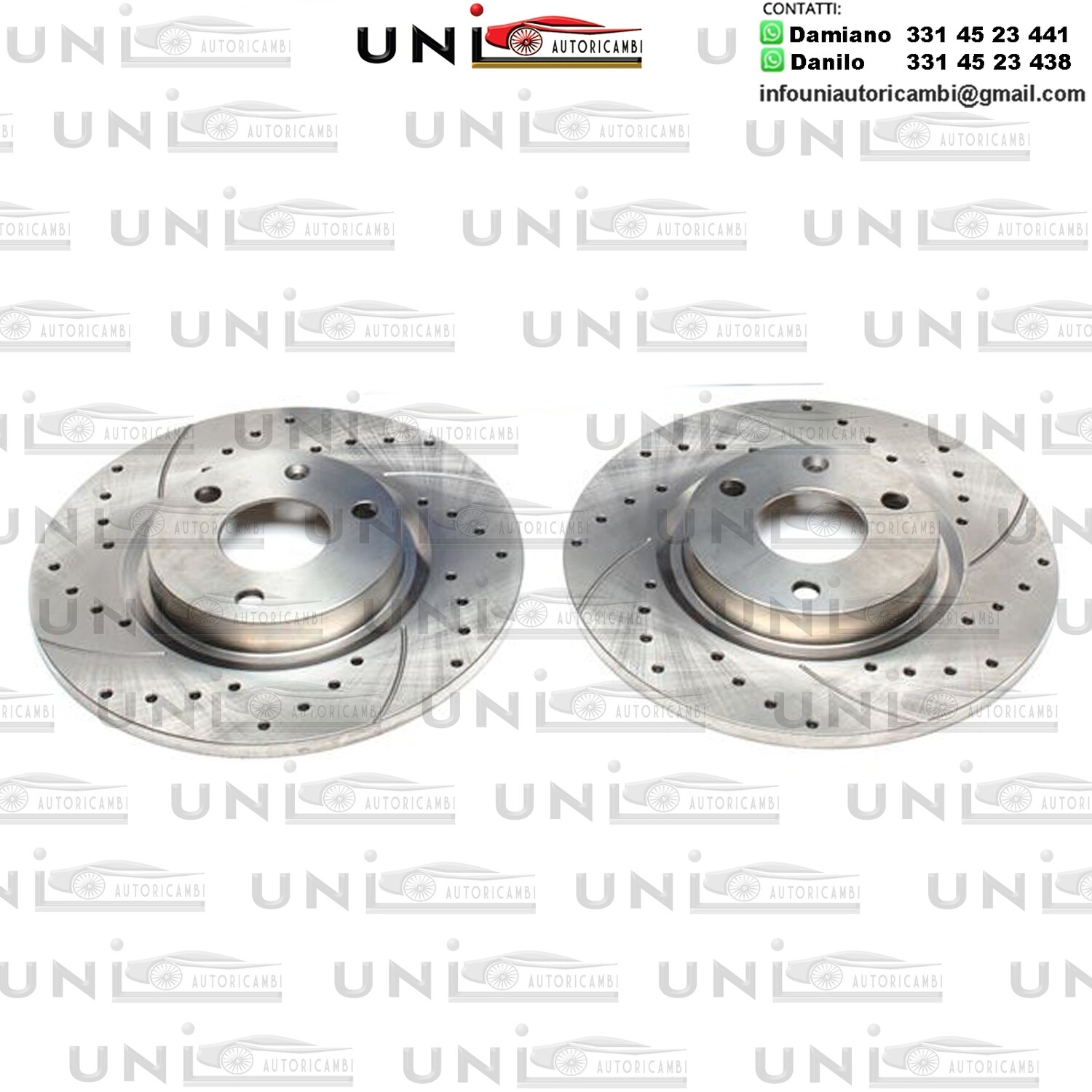 2X Dischi Sportivi Anteriori Citroen AX (ZA) da 04.1987 a 12.1988