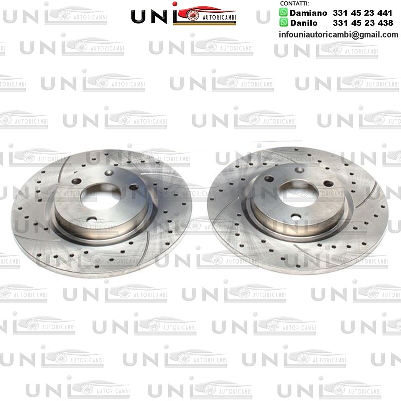 2X Dischi Sportivi Anteriori Citroen AX (ZA) da 04.1987 a 12.1988