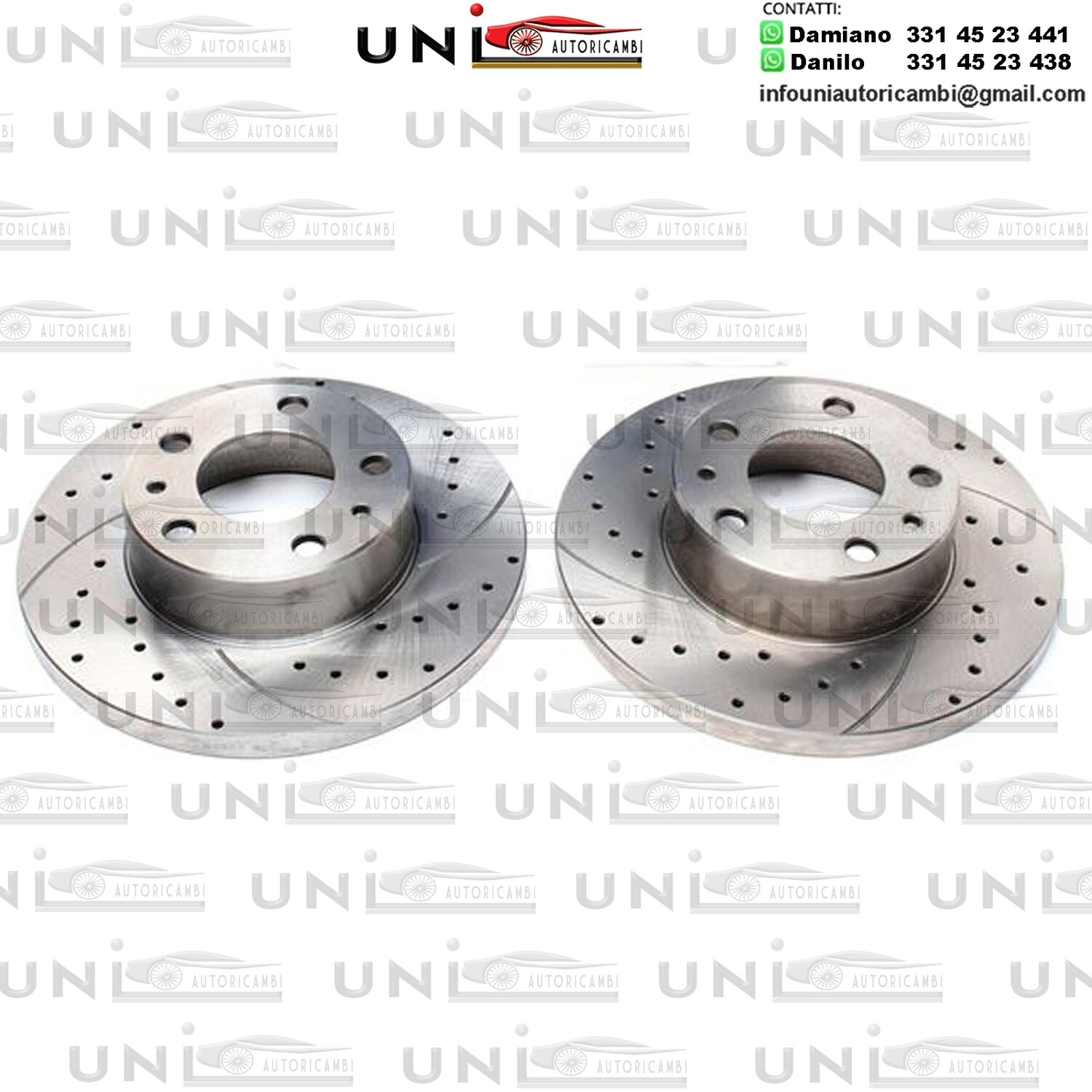 2X Dischi Sportivi Anteriori Citroën Jumper Bus/Kasten / Fiat Ducato Bus/Kasten / Peugeot Boxer Bus/Kasten