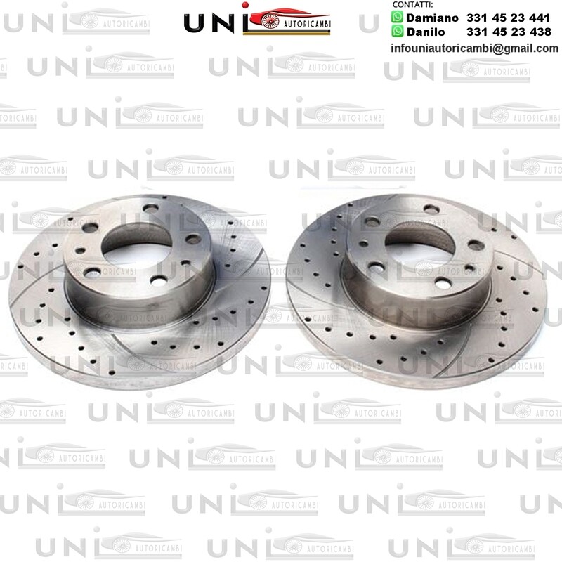 2X Dischi Sportivi Anteriori Citroën Jumper Bus/Kasten / Fiat Ducato Bus/Kasten / Peugeot Boxer Bus/Kasten