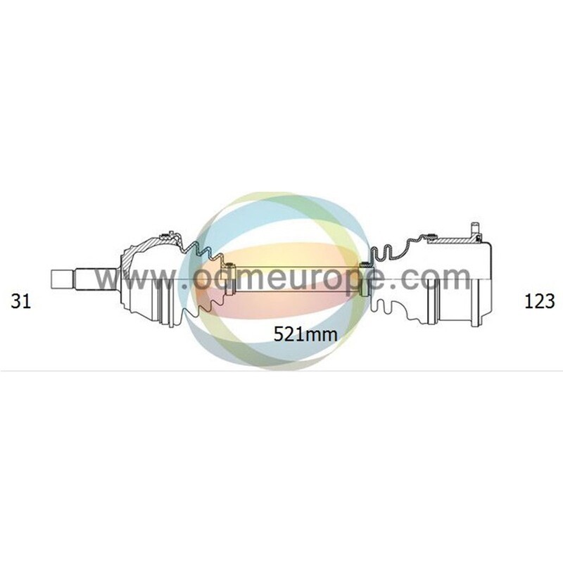 SEMIASSE MANUALE / AUTOMATICO Dodge Dakota / Durango da 1998 a 2000