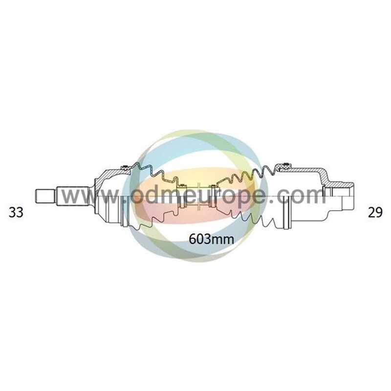SEMIASSE MANUALE / AUTOMATICO Dodge Ram 1500 da 2002 a 2007