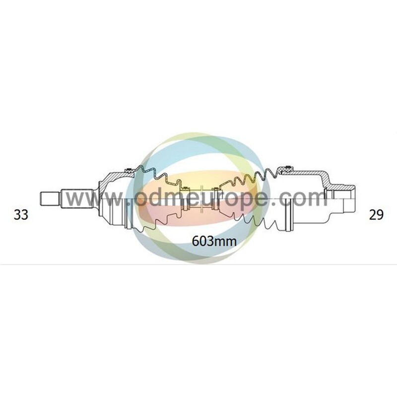 SEMIASSE MANUALE / AUTOMATICO Dodge Ram 1500 da 2007 a 2008