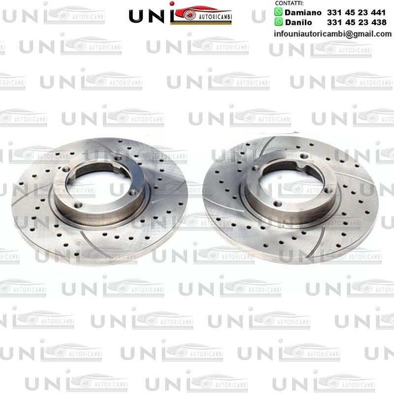 2X Dischi Sportivi Anteriori Chevrolet Matiz / Spark / Daewoo Matiz